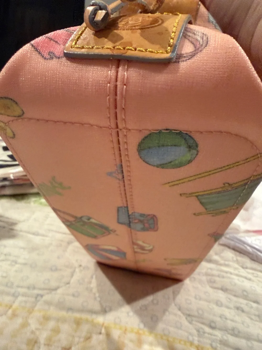 Dooney & Bourke "Miami" Tassel Vintage Tote from the early 2000s. - Picture 4 of 13